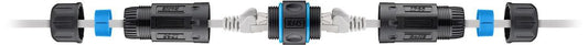 Lanview RJ45 IP68 Waterproof Coupler – Cat6a STP, S/FTP, PoE+ Support