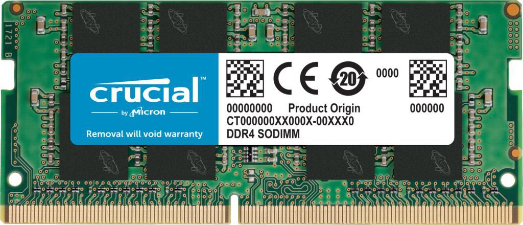 Crucial CT8G4SFRA32AT 8GB DDR4-3200 SODIMM Memory Module – 260-pin, 1.2V