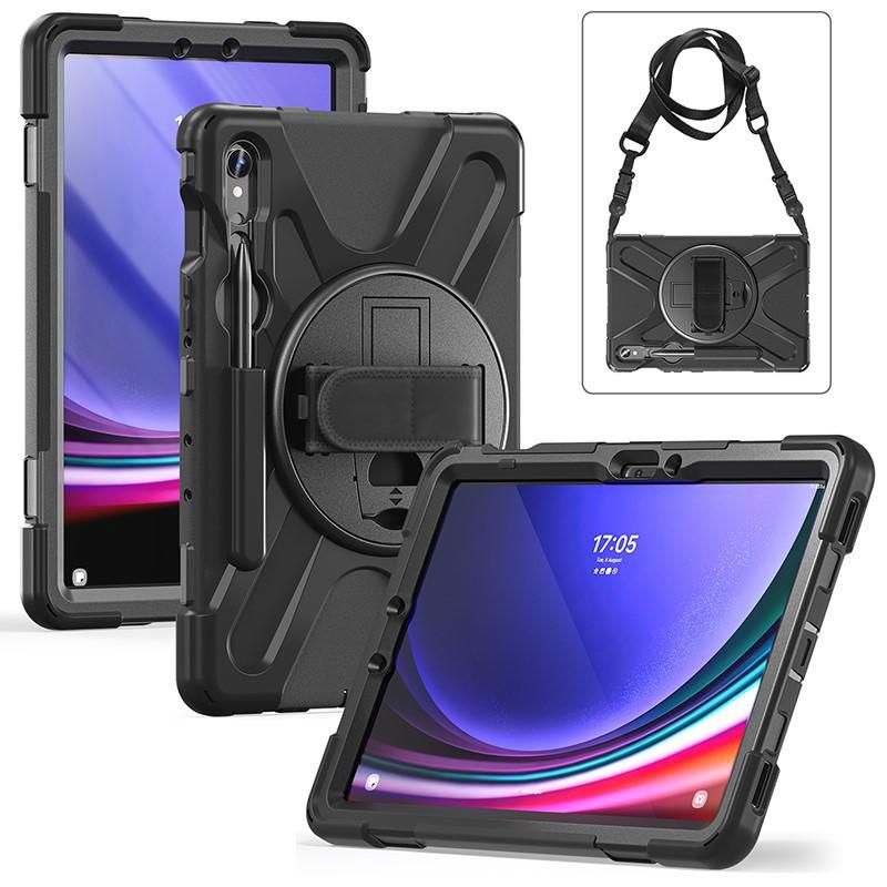 eSTUFF ES681857-BULK Tablet Case – 11" Polycarbonate Shock Resistant Black