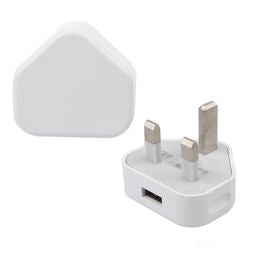 eSTUFF ES636002-BULK 12W USB-A Home Charger 5V 2.4A Type G White