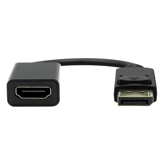 Garbot DisplayPort to HDMI Adapter Cable – 20cm, Male to Female, Black