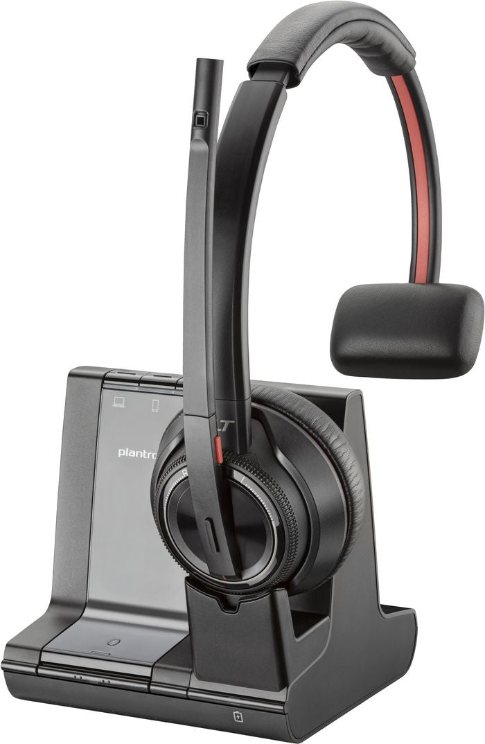 HP 8D3F1AA#ABB Wireless DECT Headset – Noise Cancelling, USB-A, Bluetooth 4.2
