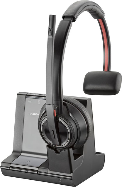 HP 8D3F1AA#ABB Wireless DECT Headset – Noise Cancelling, USB-A, Bluetooth 4.2