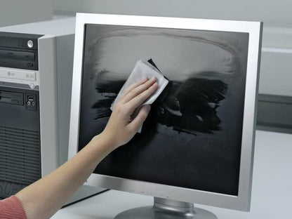 Durable 573602 Equipment Cleansing Kit – Alcohol-Free Screen Cleaning Wipes, 100 Pack