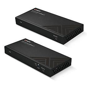 Lindy 39385 KVM Extender – Cat.6 DisplayPort 1.2 USB IR RS-232 150m 4K