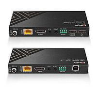 Lindy 39385 KVM Extender – Cat.6 DisplayPort 1.2 USB IR RS-232 150m 4K