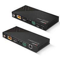 Lindy 39385 KVM Extender – Cat.6 DisplayPort 1.2 USB IR RS-232 150m 4K
