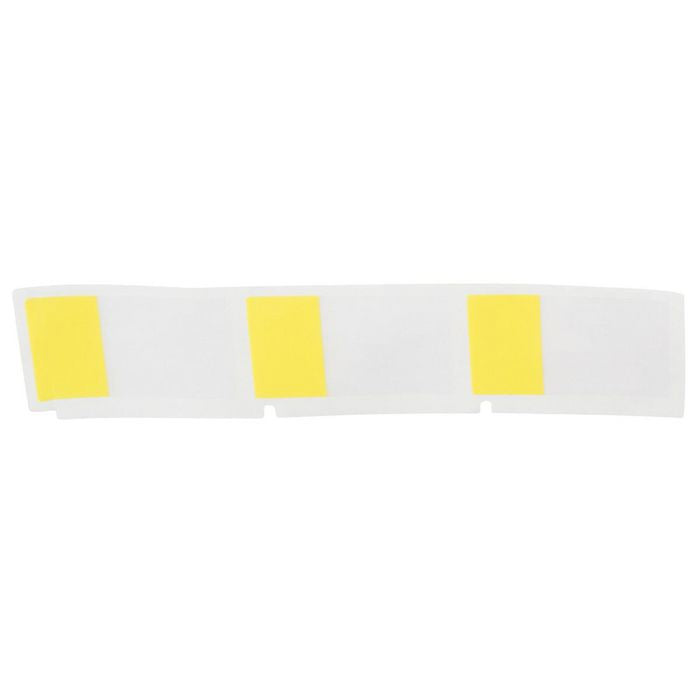 Brady M4-91-427-YL Self-Laminating Vinyl Labels – 25.4 x 38.1mm, Yellow, 180 Pack