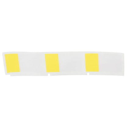 Brady M4-91-427-YL Self-Laminating Vinyl Labels – 25.4 x 38.1mm, Yellow, 180 Pack