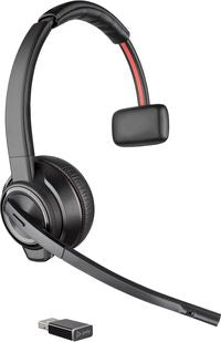 HP 8Y9C3AA#ABB Monaural DECT Wireless Headset – Noise Cancelling, Black