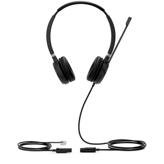 Yealink YHS36 DUAL Wired Headset – Dual-Ear, Noise Cancelling Microphone