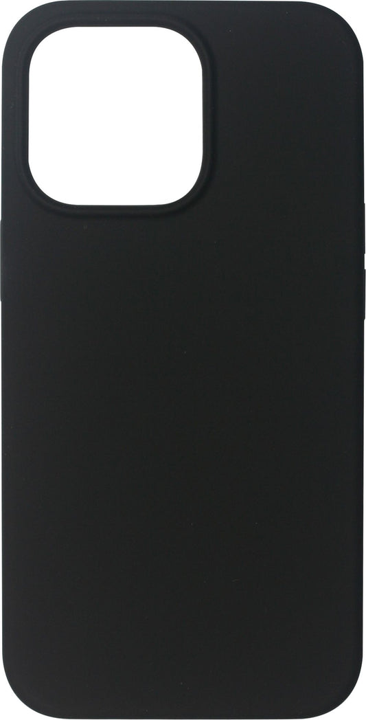 eSTUFF ES67120037-BULK Smart Phone Case – Black Silicone Eco-Friendly 6.1" Cover