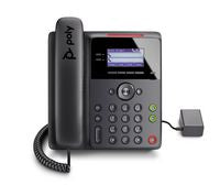 HP 82M84AA Poly Edge B30 IP Phone – PoE, 2.8" Display, 4 Lines, Black