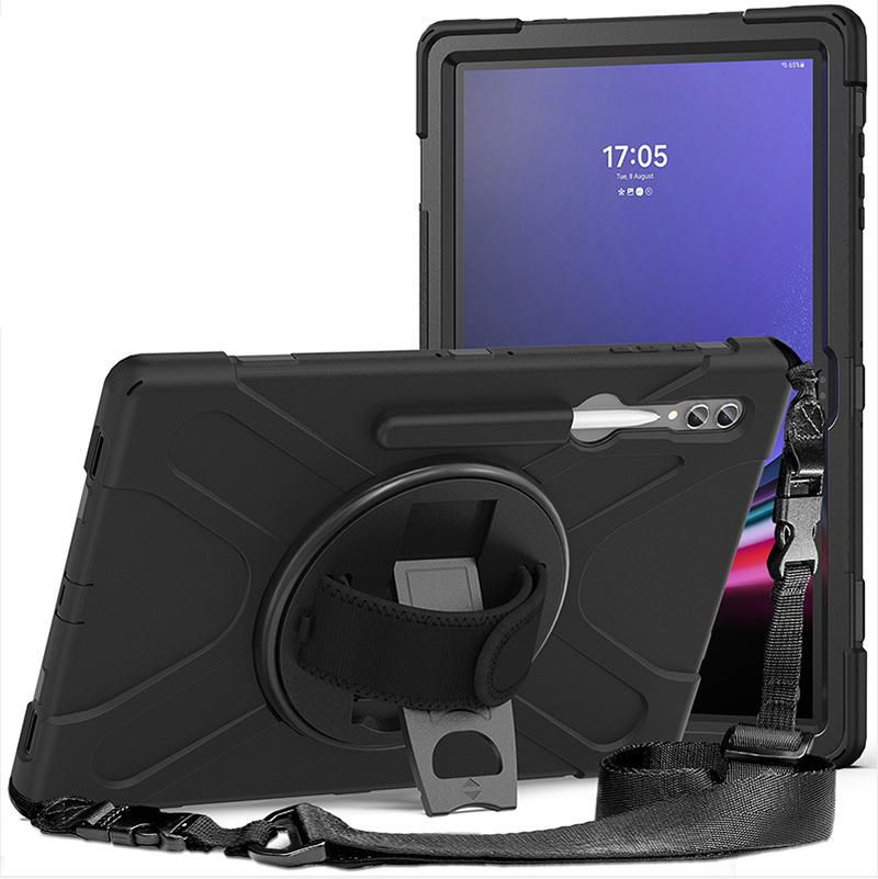 eSTUFF ES681859-BULK Tablet Case – 14.6" Black, Shock Resistant, Kickstand