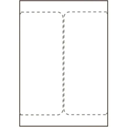 Capture SHIPLABEL105X220-I2P Printer Labels 105x220mm – 500 Sheets, 2/Sheet