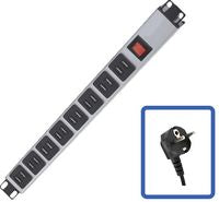 Intellinet I-CASE STRIP-U16F 16-Port USB-A 1U Rackmount Power Distribution Unit