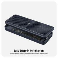 Hyper HD5001GL SSD Enclosure – USB4 40Gbps M.2 NVMe PCIe 3/4 4TB Max