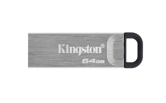 Kingston DTKN/64GB USB Flash Drive – 64GB Capless Metal USB 3.2 Gen 1