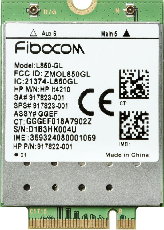 HP 3FB01AA#AC3 XMM 7360 LTE-Advance WWAN Module – 4G Mobile Broadband