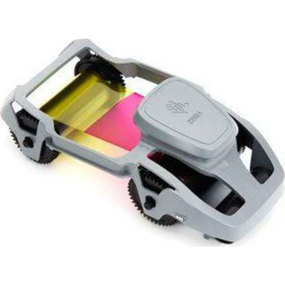 Zebra 800350-250EM Colour YMCKO Printer Ribbon – 200 Images