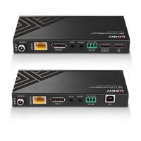 Lindy 39385 KVM Extender – Cat.6 DisplayPort 1.2 USB IR RS-232 150m 4K