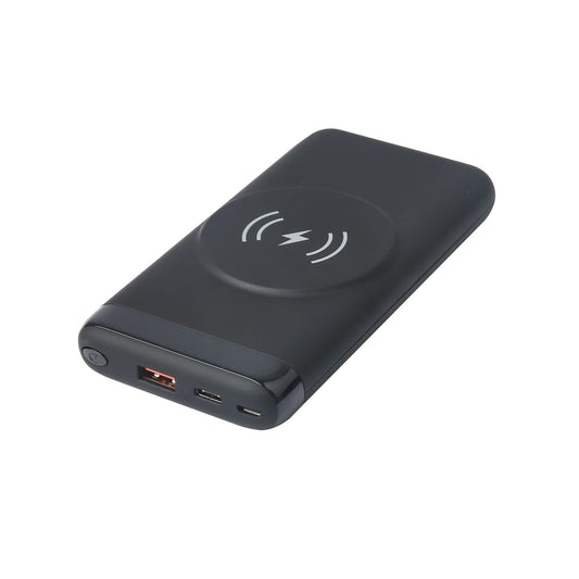 eSTUFF ES641042 Power Bank 10000mAh Wireless Charging LiPo Black