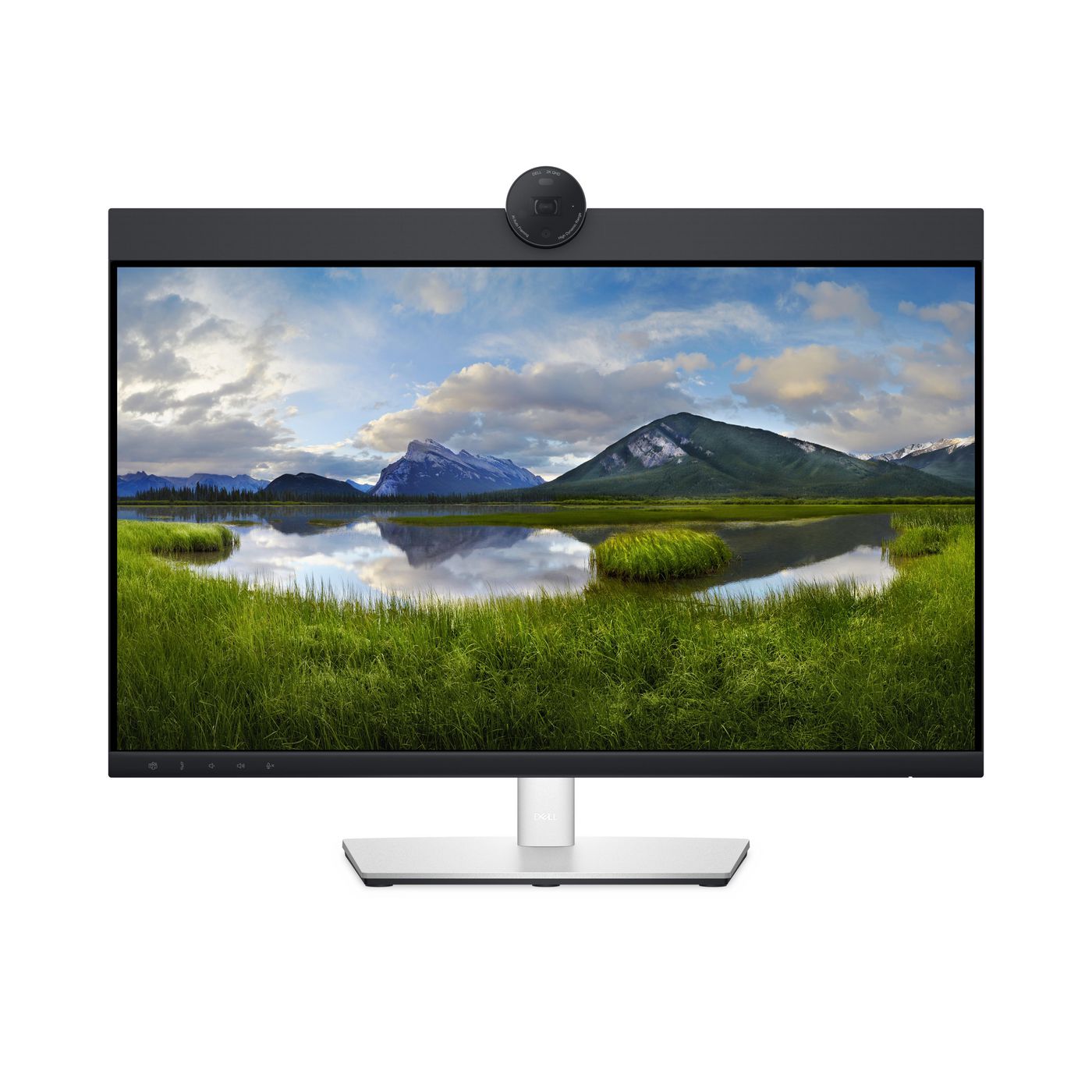 Dell DELL-P2424HEB 23.8" Full HD IPS Monitor with 2K Webcam, USB-C 90W, Speakers