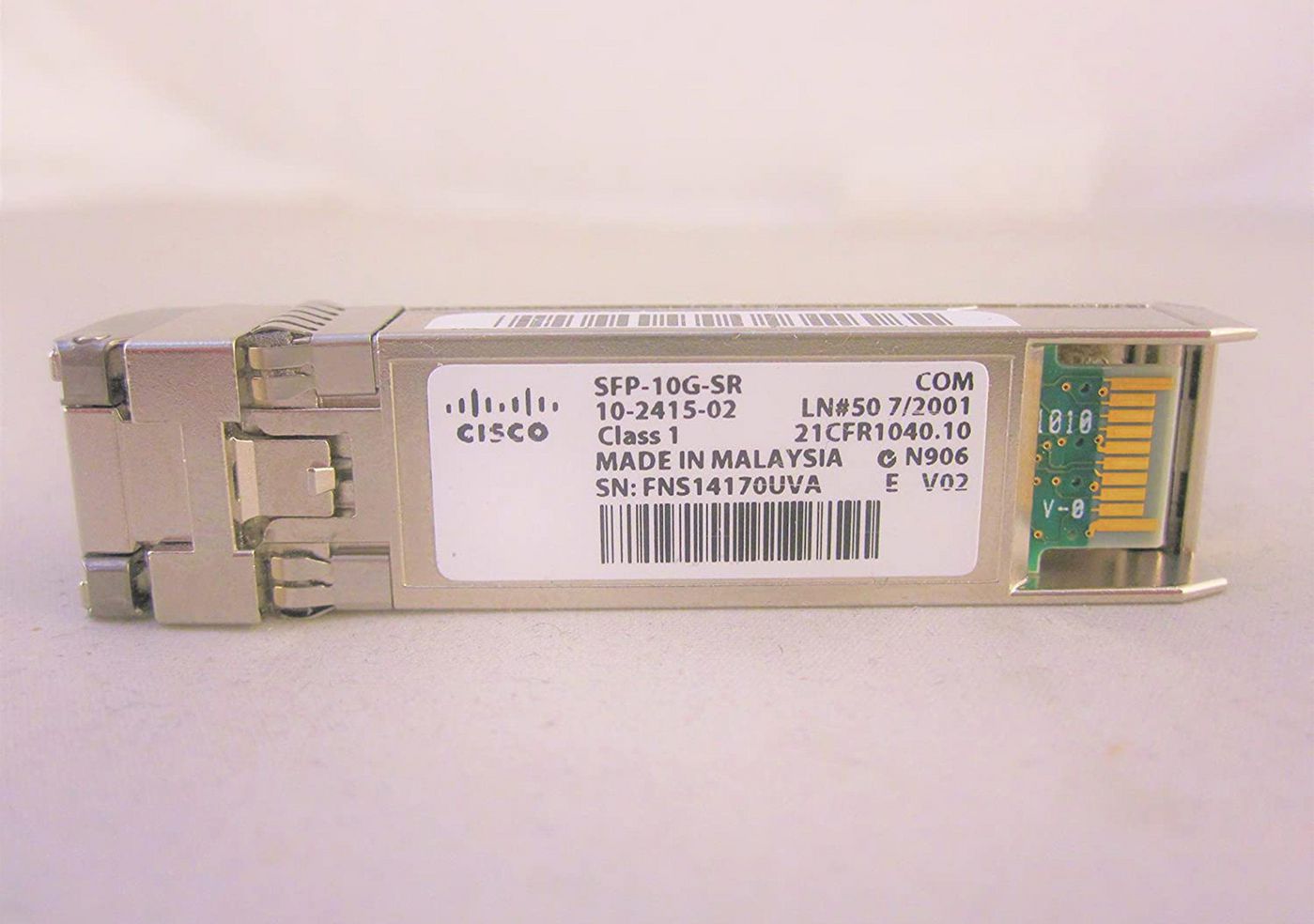 Cisco SFP-10G-SR=-RFB Network Media Converter – 10GBASE-SR SFP+ Module
