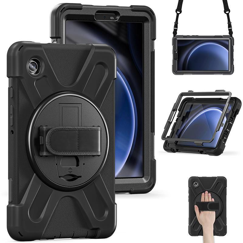 eSTUFF ES683612-BULK Tablet Case – Full Body Defender, Black, Shockproof