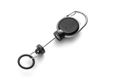 Durable 836901 Badge Holder – Retractable Reel with Disinfectant Bottle Clip, 60cm