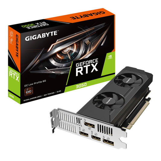 Gigabyte GV-N3050OC-6GL Graphics Card – GeForce RTX 3050 6GB GDDR6 PCIe 4.0