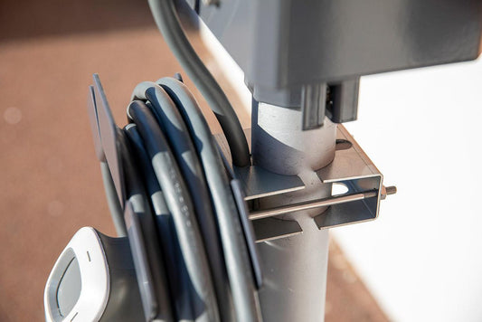 Next Green 2480367 Bracket Set for EV Charging Cable Holder Daytona T2 – Steel Grey