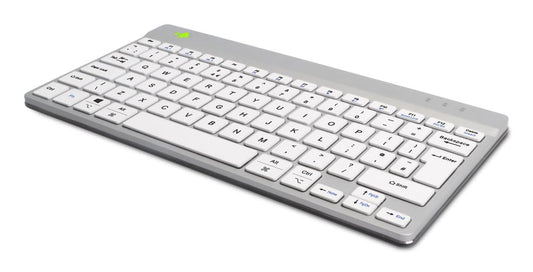R-Go Tools RGOCOUKWLWH Wireless Ergonomic Keyboard – White