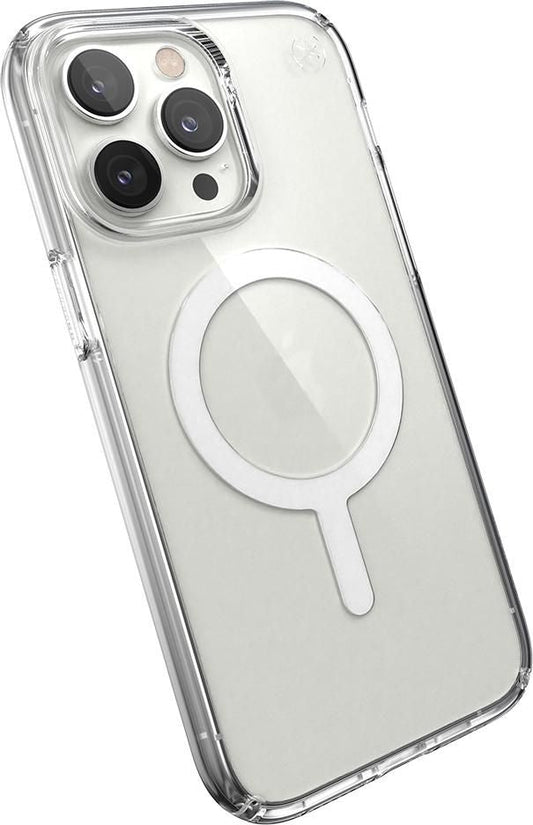 Speck 150090-5085 Smart Phone Case – Clear, MagSafe, Antimicrobial, Drop Protection