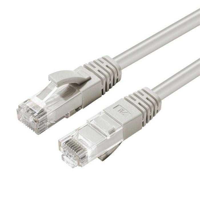 MicroConnect UTP5005 Cat5e Network Cable 0.5m U/UTP RJ-45 Grey