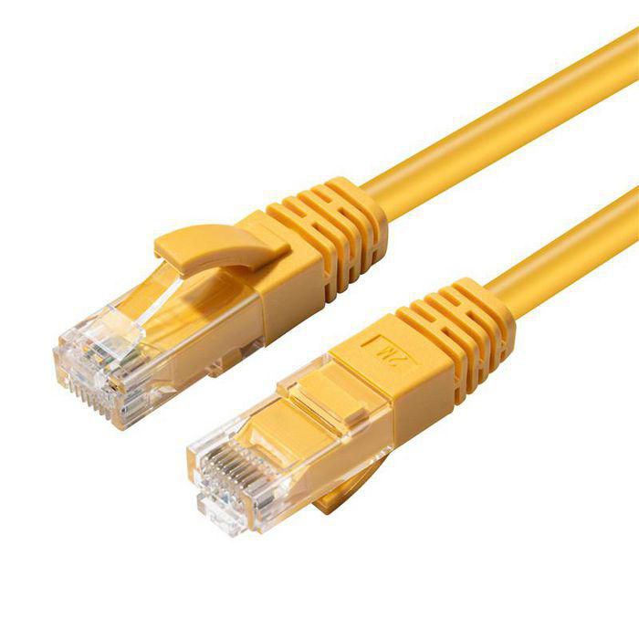 Microconnect Cat5e U/UTP Network Cable 7m Yellow – RJ-45 PVC Ethernet Lead