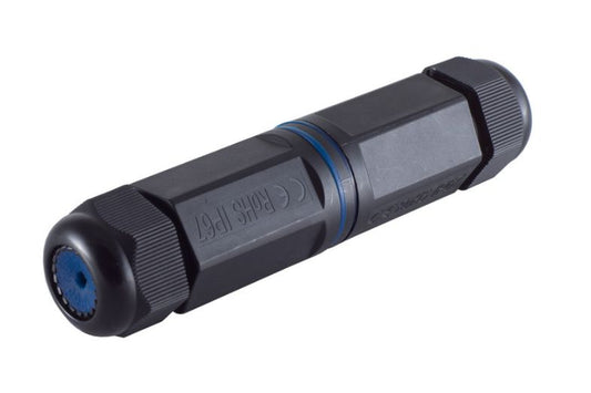 MicroConnect KONCAT667 RJ45 Coupler – CAT6 S/FTP IP67 Outdoor Black