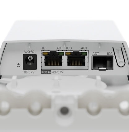 MikroTik FTC11XG 10G SFP+ to RJ45 Media Converter, PoE, IP55