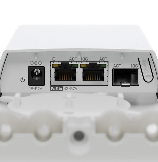 MikroTik FTC11XG 10G SFP+ to RJ45 Media Converter, PoE, IP55