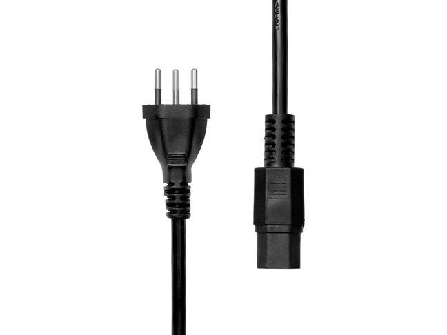 ProXtend PC-JC15A-002 Power Cord Swiss to C15A 2m Black