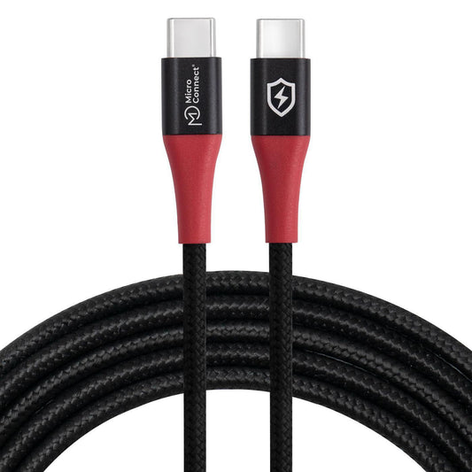 MicroConnect MC-CUSBC-SC USB Cable 1.5m USB C to USB C 20V 3A Black