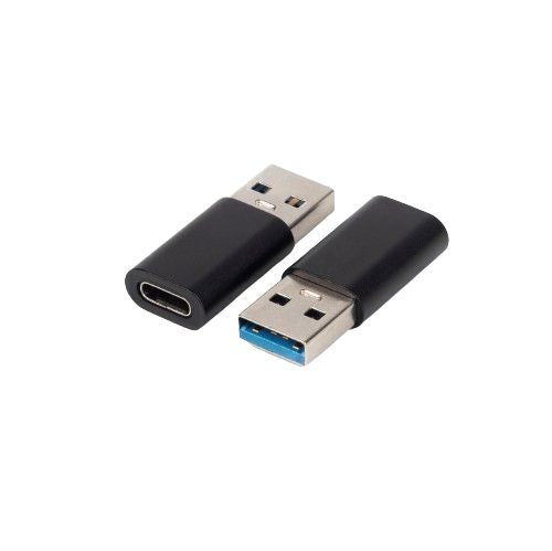 Microconnect USB-A to USB-C Adapter – USB 3.2 Gen 2×1, 10Gbps, Black