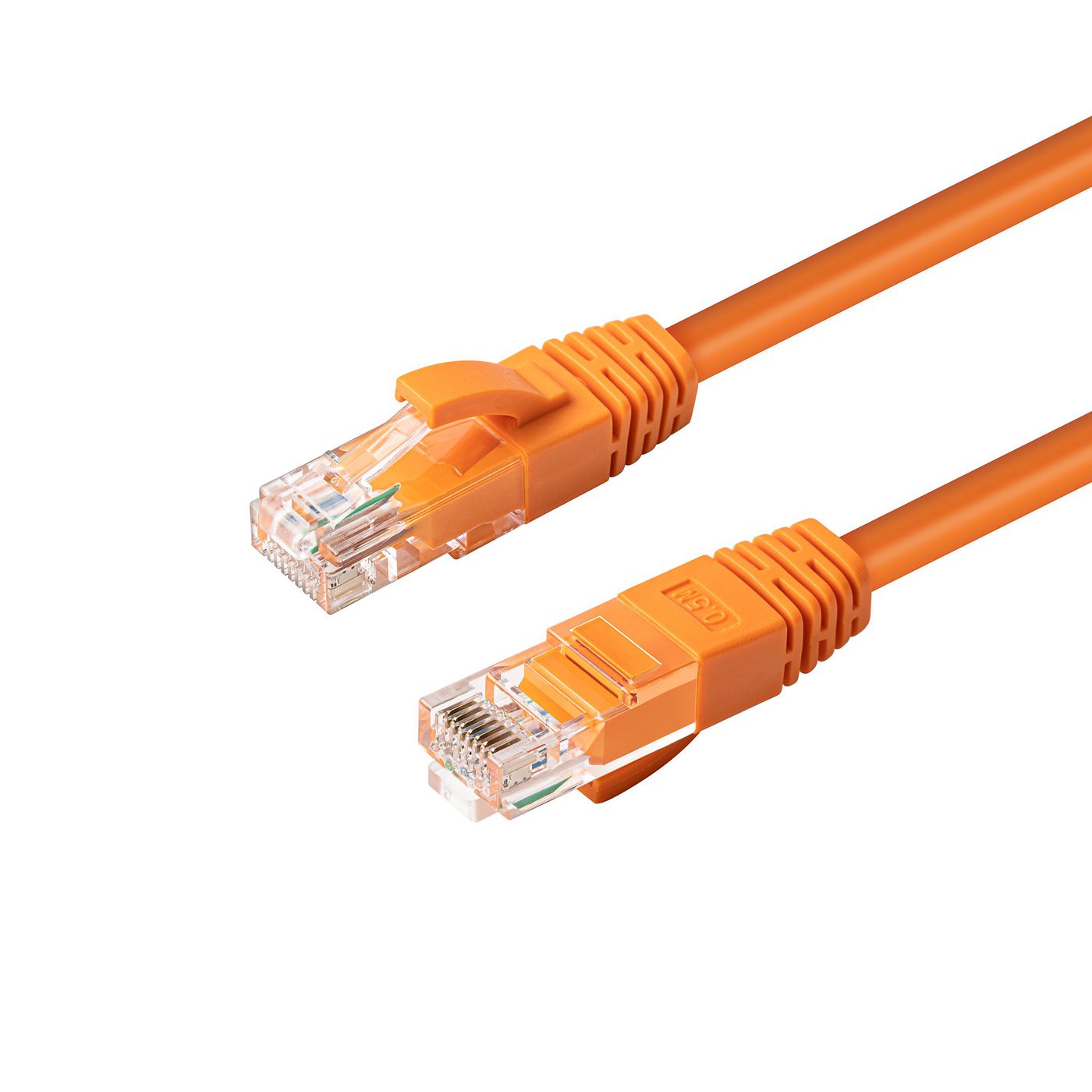 Microconnect Cat6 U/UTP Network Cable 10m – Orange, LSZH, RJ-45, High-Speed