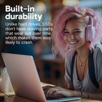 Crucial CT4000BX500SSD1 4TB SSD – 2.5" SATA 3D NAND 540MB/s 6Gb/s