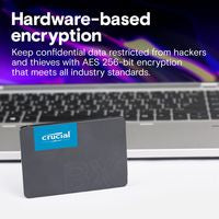 Crucial CT4000BX500SSD1 4TB SSD – 2.5" SATA 3D NAND 540MB/s 6Gb/s