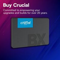 Crucial CT4000BX500SSD1 4TB SSD – 2.5" SATA 3D NAND 540MB/s 6Gb/s