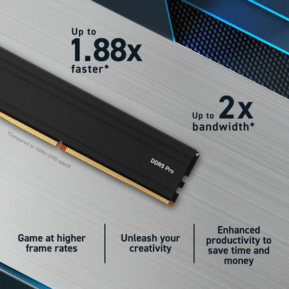 Crucial CP2K16G60C48U5 DDR5 32GB (2x16GB) 6000MHz UDIMM RAM for PC