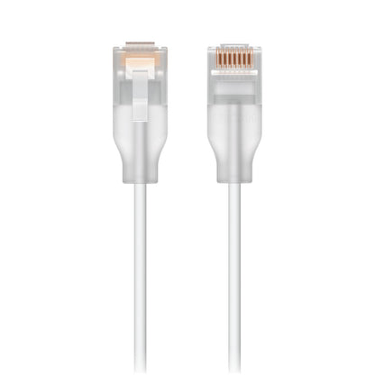 Ubiquiti UACC-CABLE-PATCH-EL-12M-W UniFi Etherlighting Patch Cable – 12m Cat6 RJ45, White, 2.9mm Slim Profile