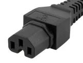 ProXtend PC-JC15A-002 Power Cord Swiss to C15A 2m Black