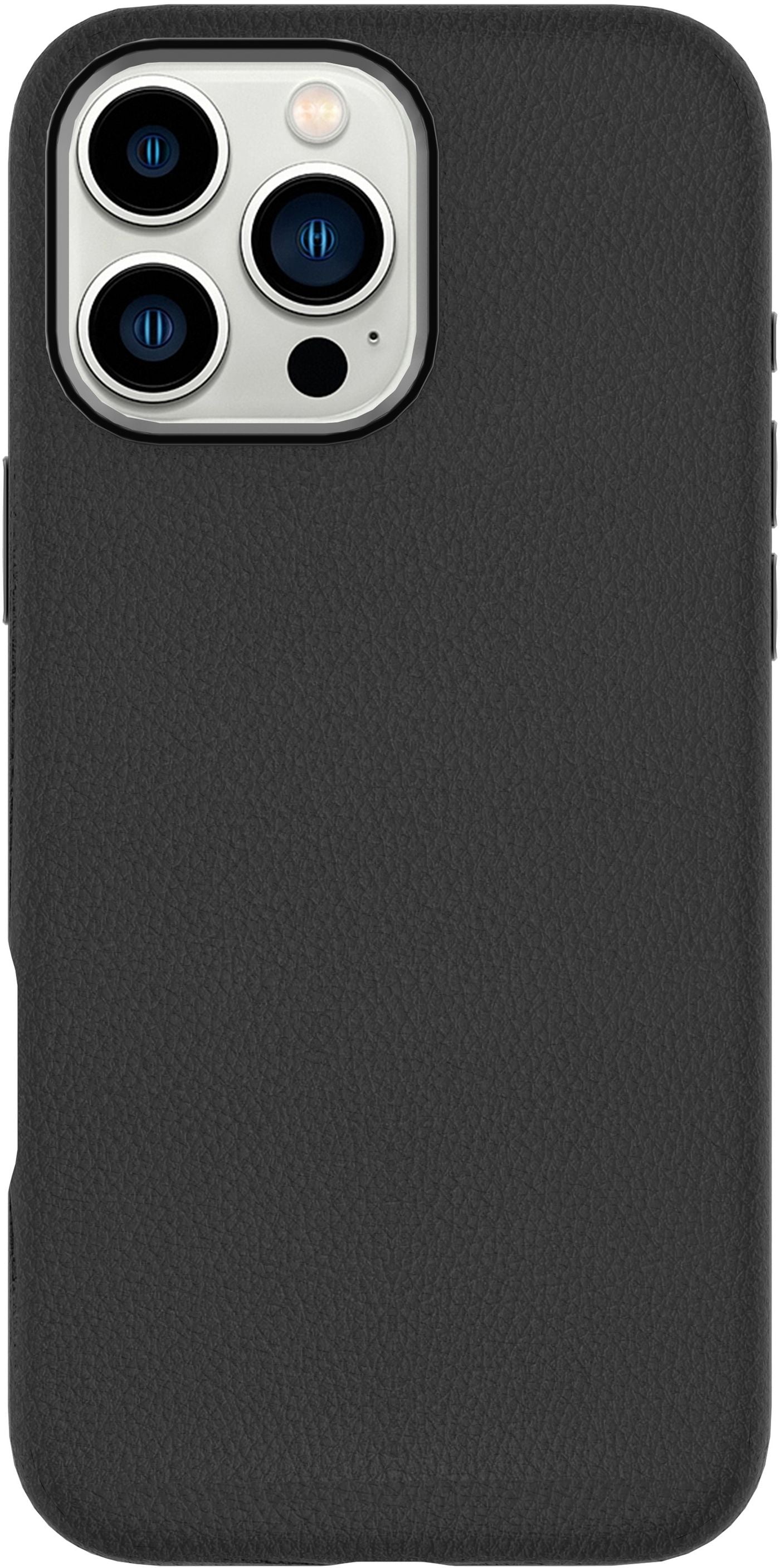 eSTUFF ES67160021 Smart Phone Case – 6.1" Black Leather MagSafe Cover